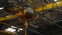 Wire rope installation work