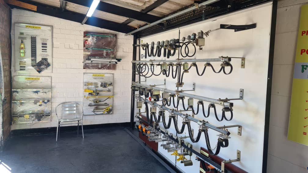 Industrial components display
